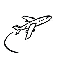 airplane illustration flexible and convenient 