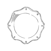 Illustration of side salad plate.